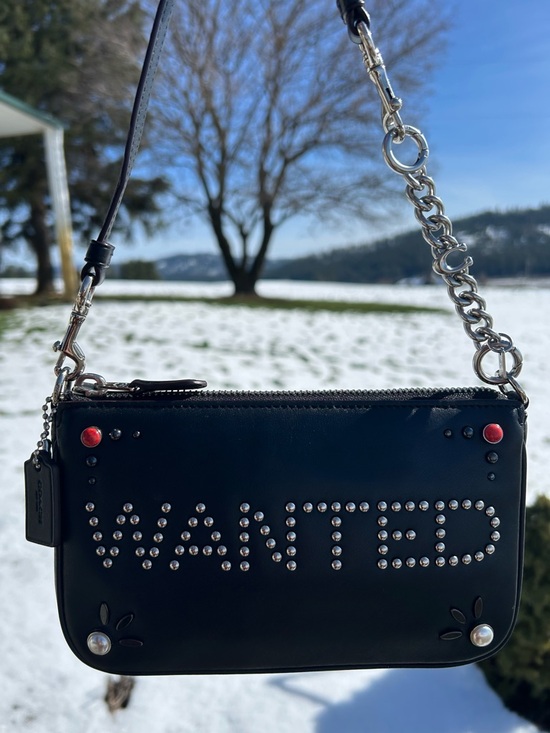 COACH Nolita “WANTED” Western Rivets Demi Shoulder Bag - Picture 12 of 12